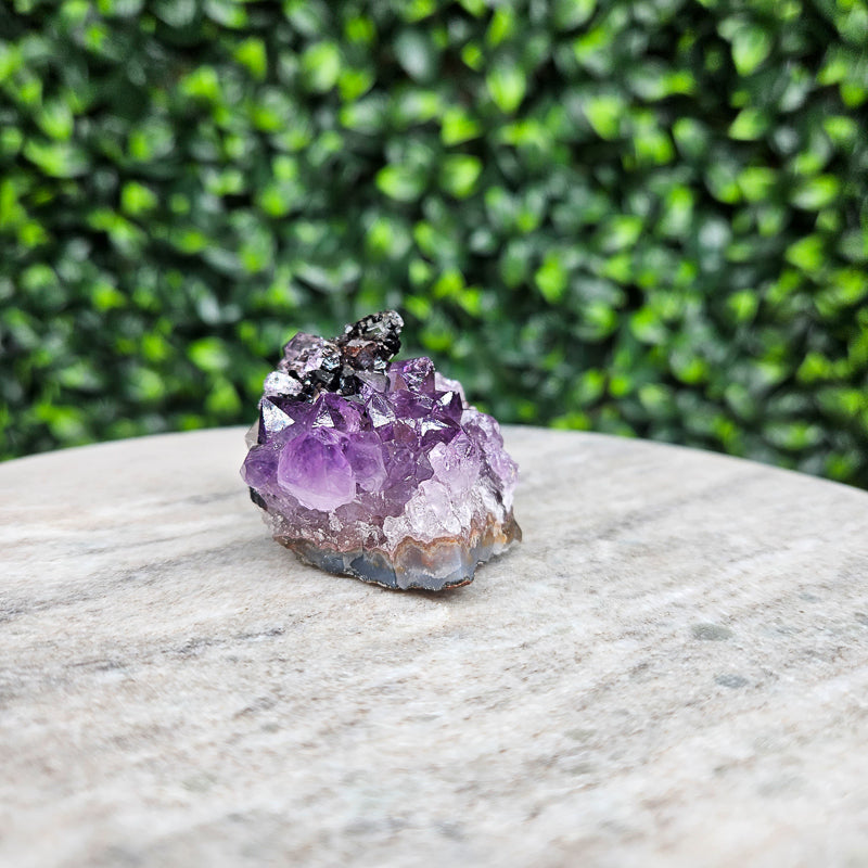 Amethyst with Goethite Freeform
