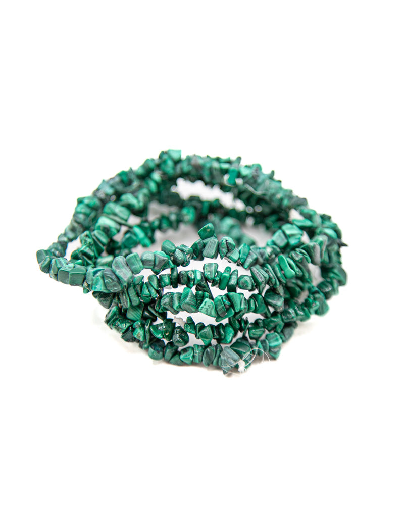 Malachite Chip Bracelet