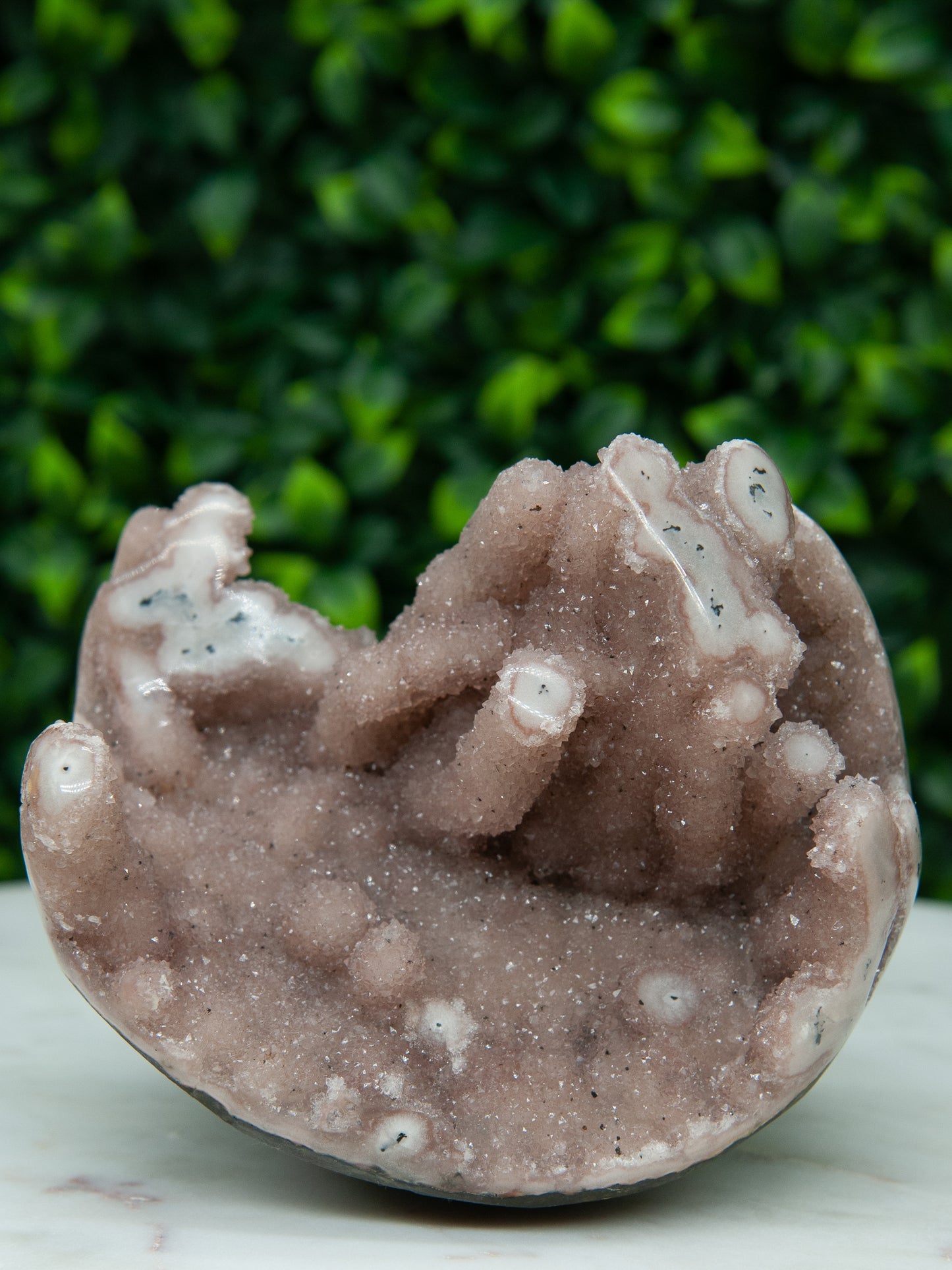 Pink Rainbow Amethyst Stalactite Freeform