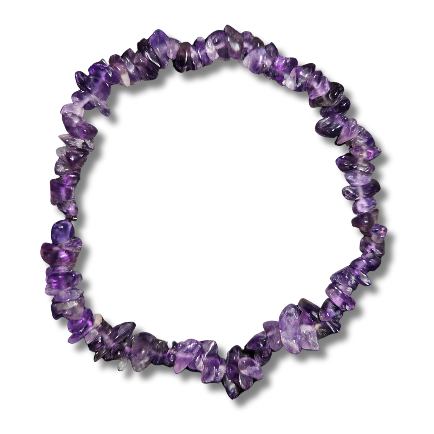 Amethyst Chip Bracelet