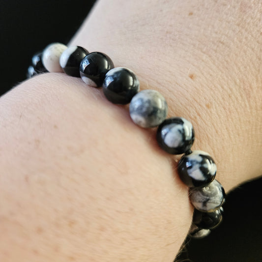 Orca Agate Bracelet