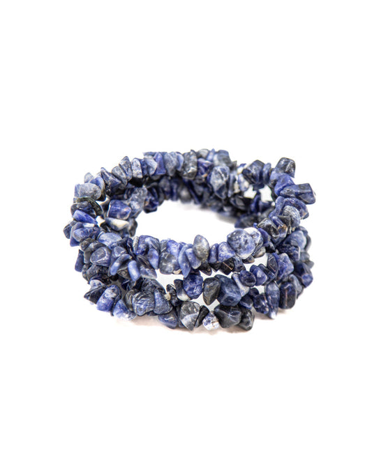 Sodalite Chip Bracelet