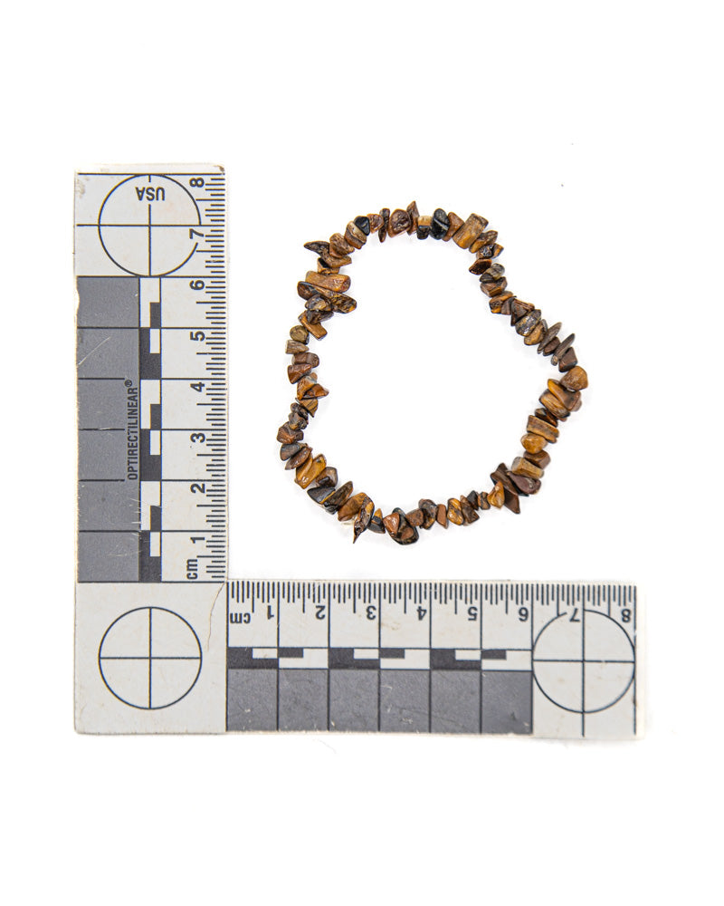 Tiger's Eye Chip Bracelet