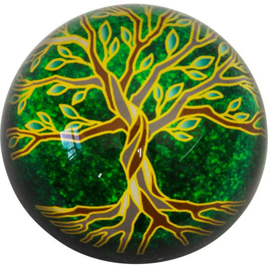 Tree of Life Glass Paperweight